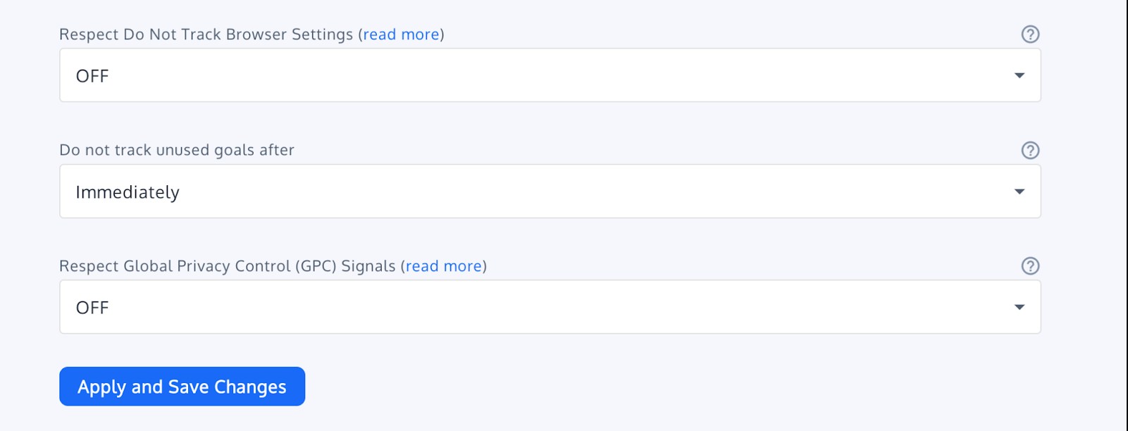 Respect Browser Do Not Track Setting