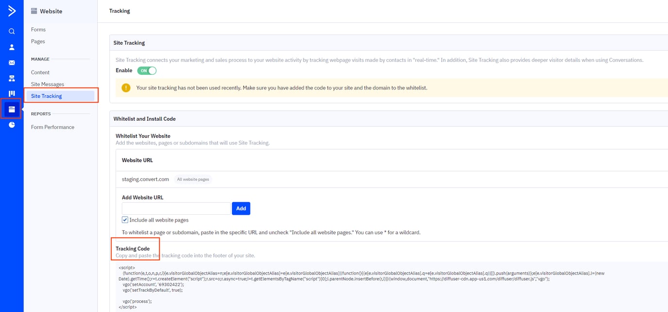Integrate Convert Experiences with Active Campaign