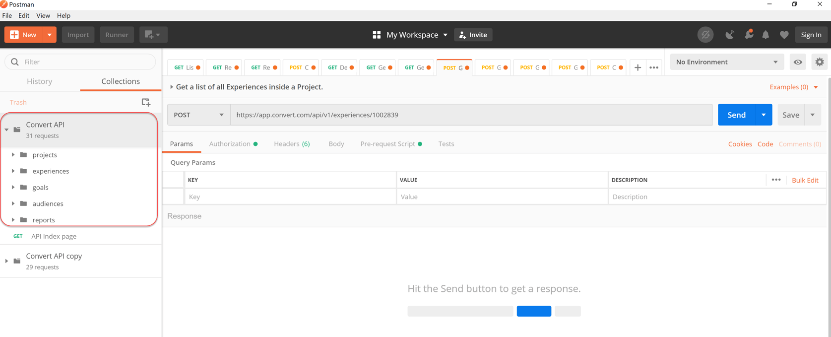 Use the Convert API